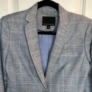 Banana Republic linen blazer size 0